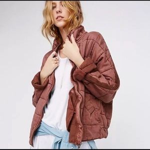 Free People Quilted Jacket